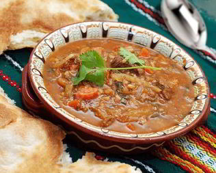 Харчо классический с рисом из говядины