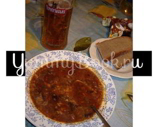 Харчо с черносливом