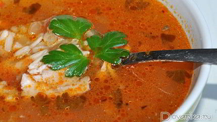 Харчо с курицей