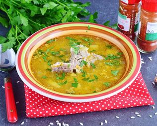 Харчо с рисом и картофелем классический