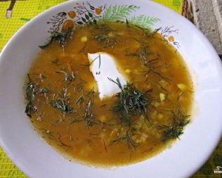 Харчо вегетарианский