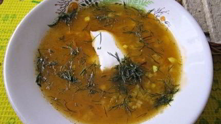 Харчо вегетарианский