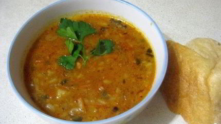 Вегетарианский суп харчо