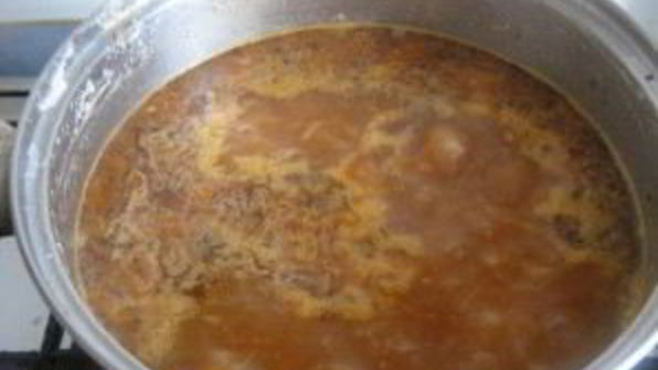 вегетарианский суп харчо