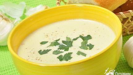 Чесночный суп-пюре