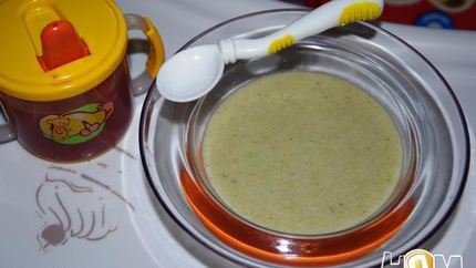 Детский куриный суп-пюре для 10 месяцев