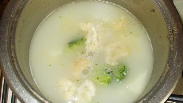 детский куриный суп-пюре для 10 месяцев