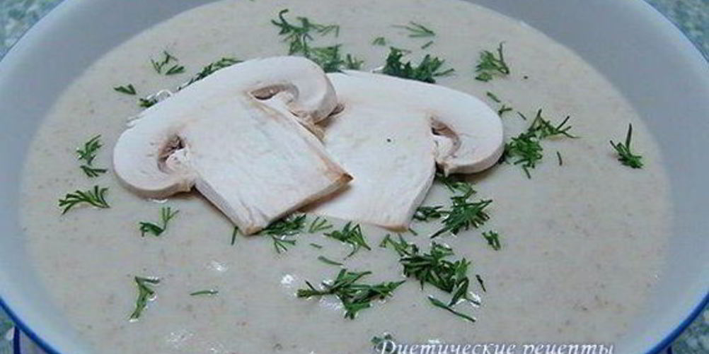 Рецепт картофельного супа-пюре с грибами