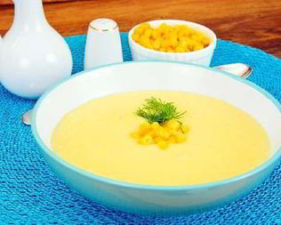Кукурузный суп-пюре