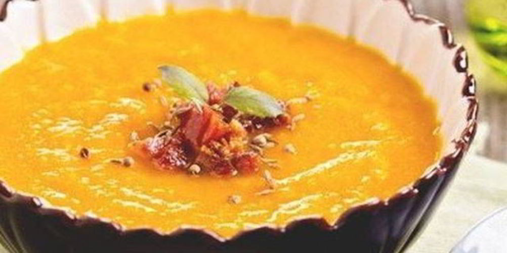 Рецепт морковного супа-пюре с чечевицей