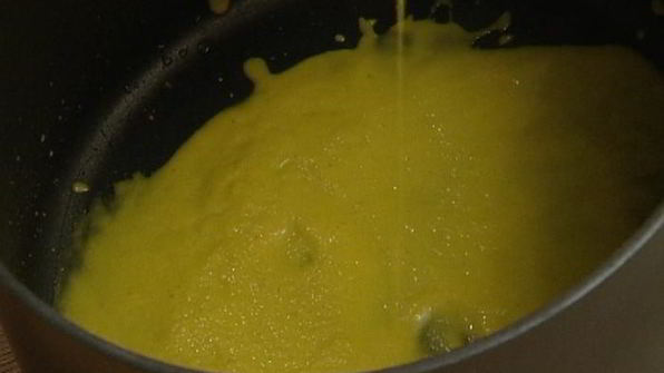 морковный суп-пюре с кориандром