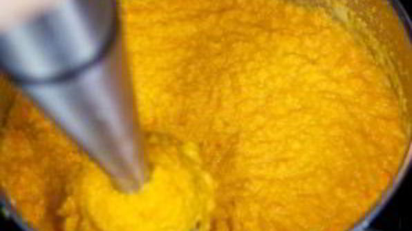 морковный суп-пюре со сливками