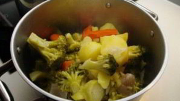 овощной суп-пюре с брокколи