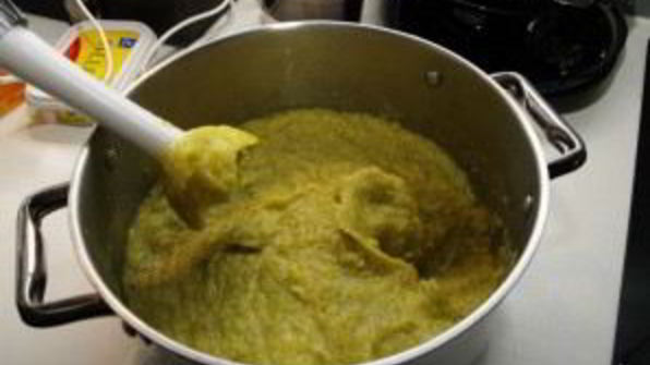 овощной суп-пюре с брокколи