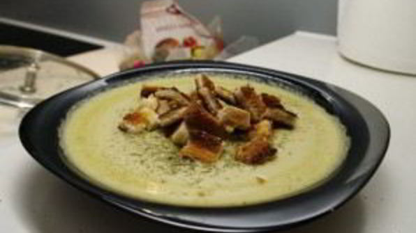 овощной суп-пюре с брокколи