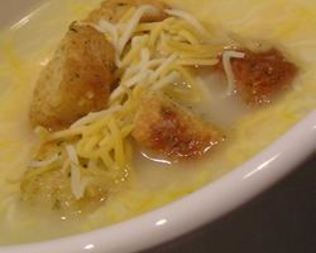 Овощной суп-пюре с цветной капустой