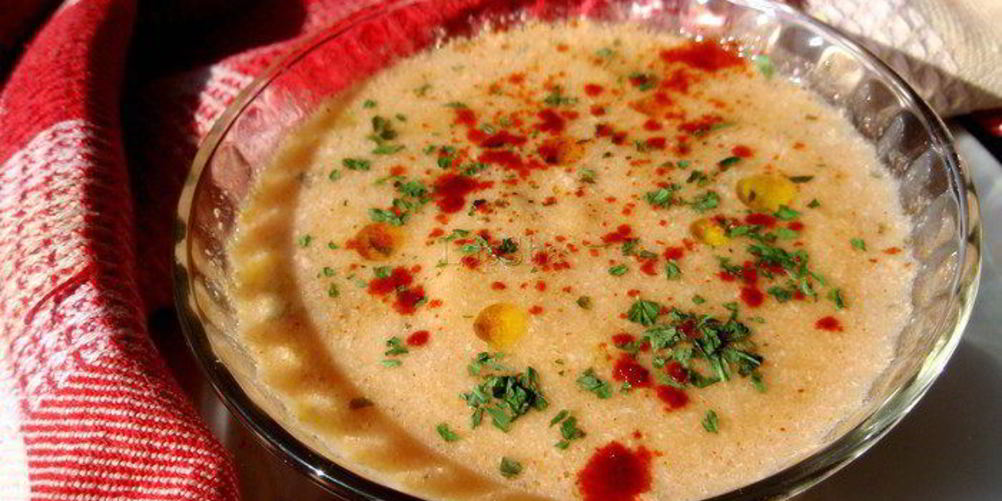 Рецепт сливочного супа-пюре с овощами и курицей