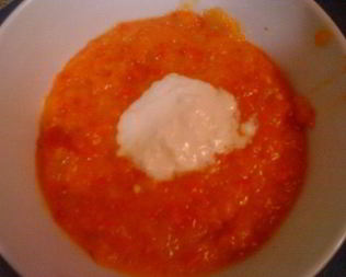 Суп-пюре из болгарских перцев