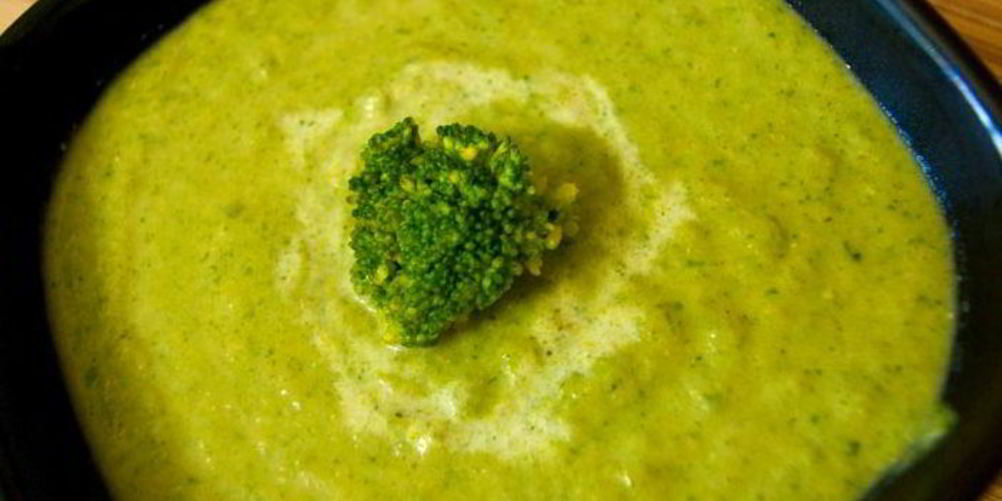 Рецепт супа-пюре из брокколи и шпината