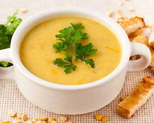 Суп-пюре из чечевицы