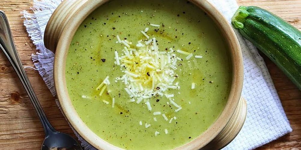 Рецепт супа пюре из кабачков со сливками