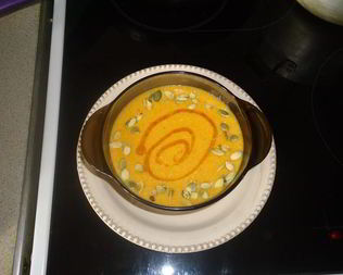 Суп-пюре из кукурузы