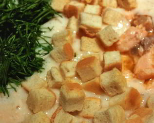 Суп-пюре из лосося