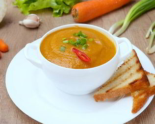 Суп-пюре из моркови