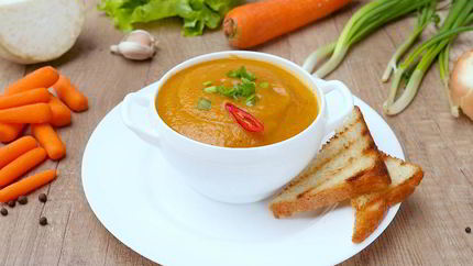 Суп-пюре из моркови