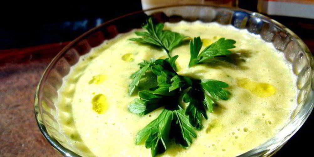 Рецепт супа-пюре из петрушки с сыром бри