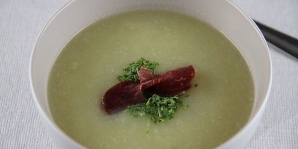 Рецепт супа-пюре из сельдерея и лука-порея