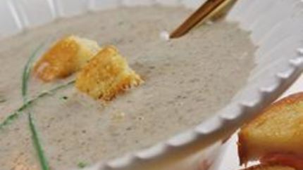 Суп пюре из шампиньонов