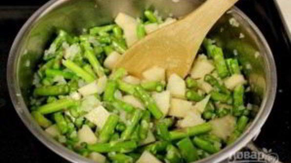 суп-пюре из спаржи