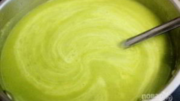 суп-пюре из спаржи