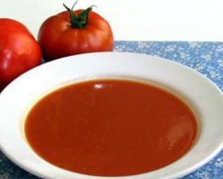 Суп-пюре из свежих помидоров с грядки