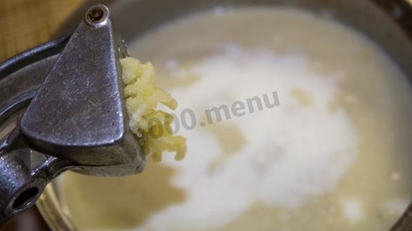 суп пюре из цветной капусты со сливками