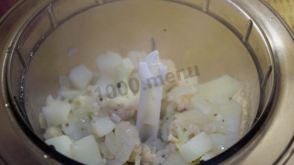 суп пюре из цветной капусты со сливками