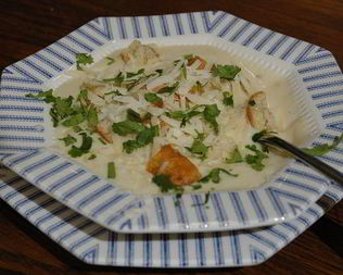 Суп-пюре из цветной капусты