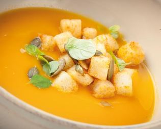 Суп-пюре из тыквы