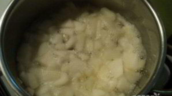 суп-пюре из яблок