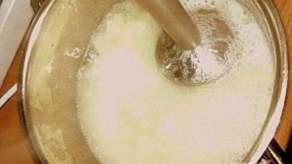 суп-пюре из яблок