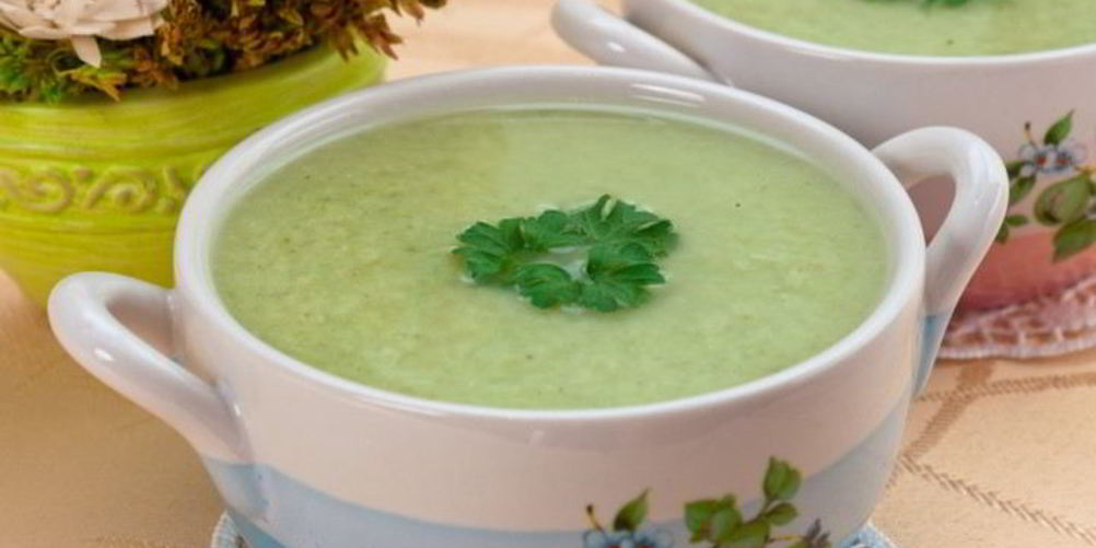Рецепт супа-пюре с брокколи и куриным филе