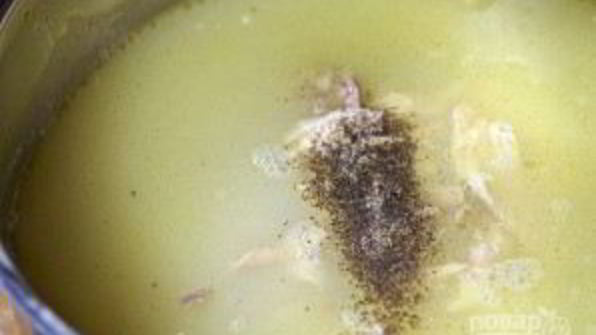 суп-пюре с курицей