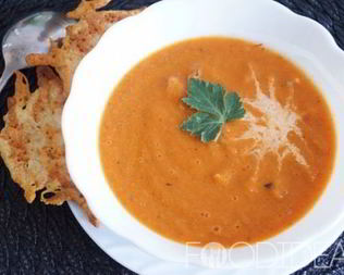 Суп пюре томатный