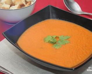 Томатный суп-пюре для похудения