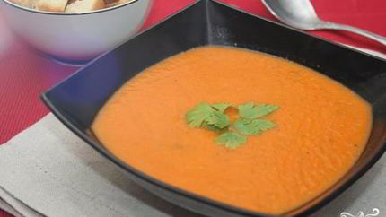 Томатный суп-пюре для похудения