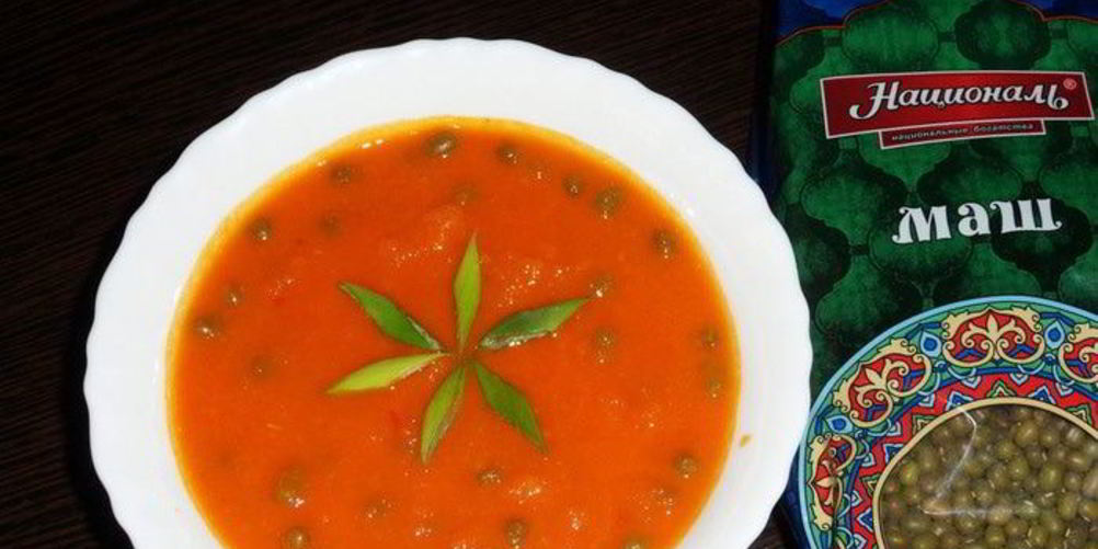 Рецепт томатного супа-пюре с машем