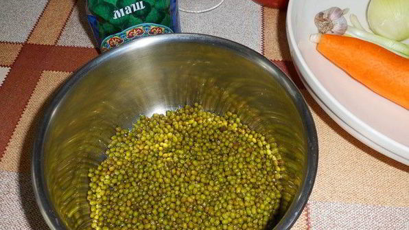 томатный суп-пюре с машем