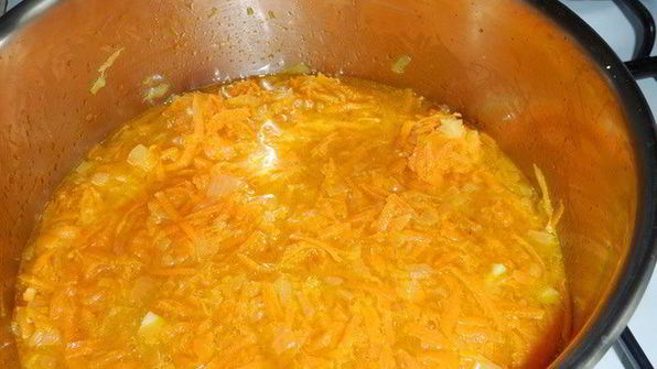 томатный суп-пюре с машем