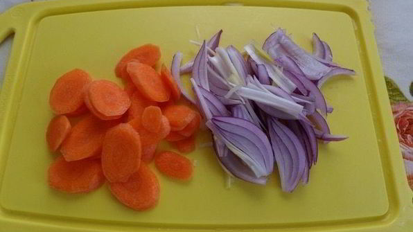 томатный суп-пюре с нутом